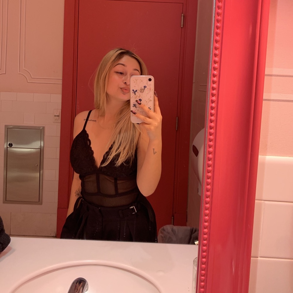 Black bodysuit